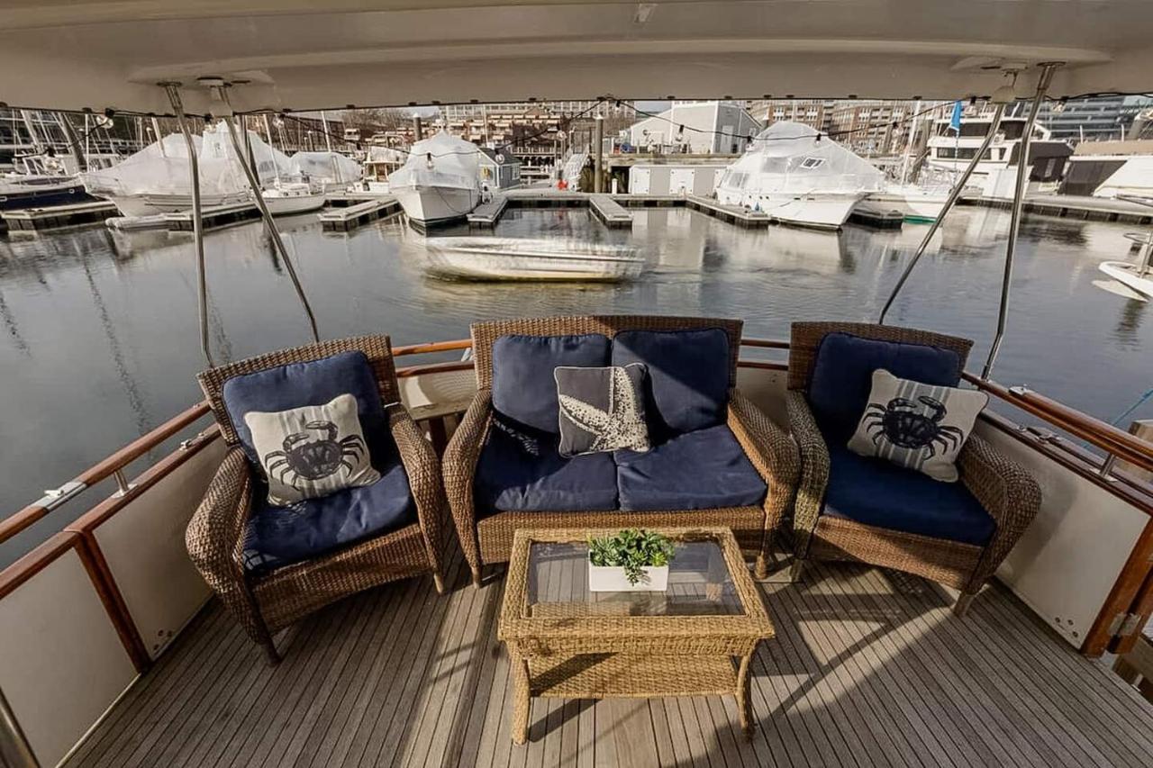 2Br Spacious & Comfy 43' Yacht - Heat & Ac - On The Freedom Trail - Best Nights Sleep Boston Exterior photo